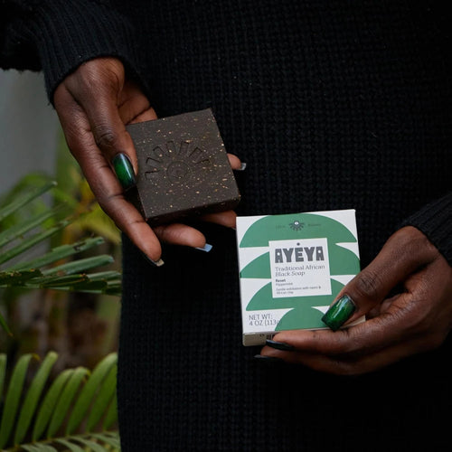 AYÉYA Peppermint African Black Soap